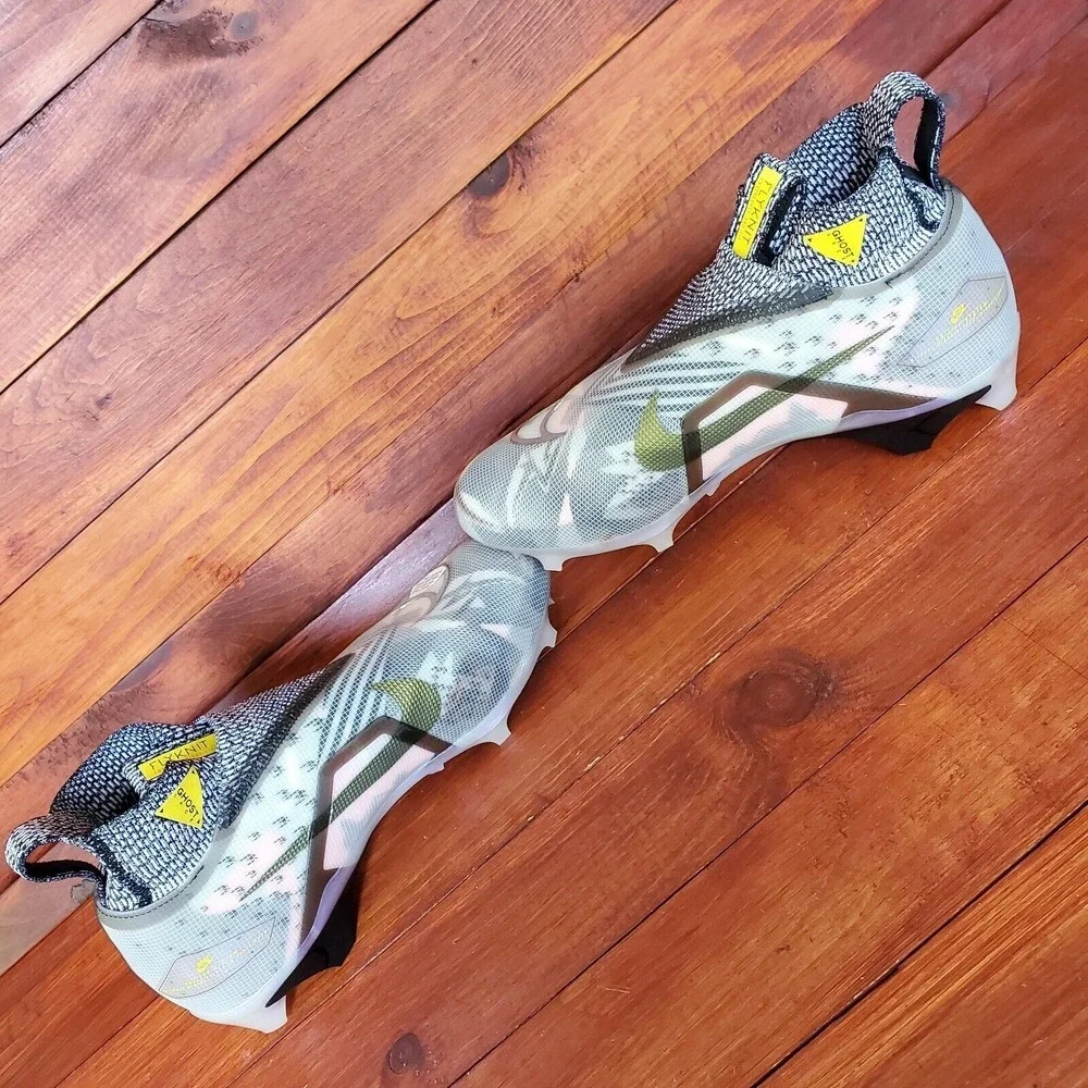 Nike Alpha Menace Elite 3 RW Wolf Grey Football Cleats CV0578-001 Sz 11